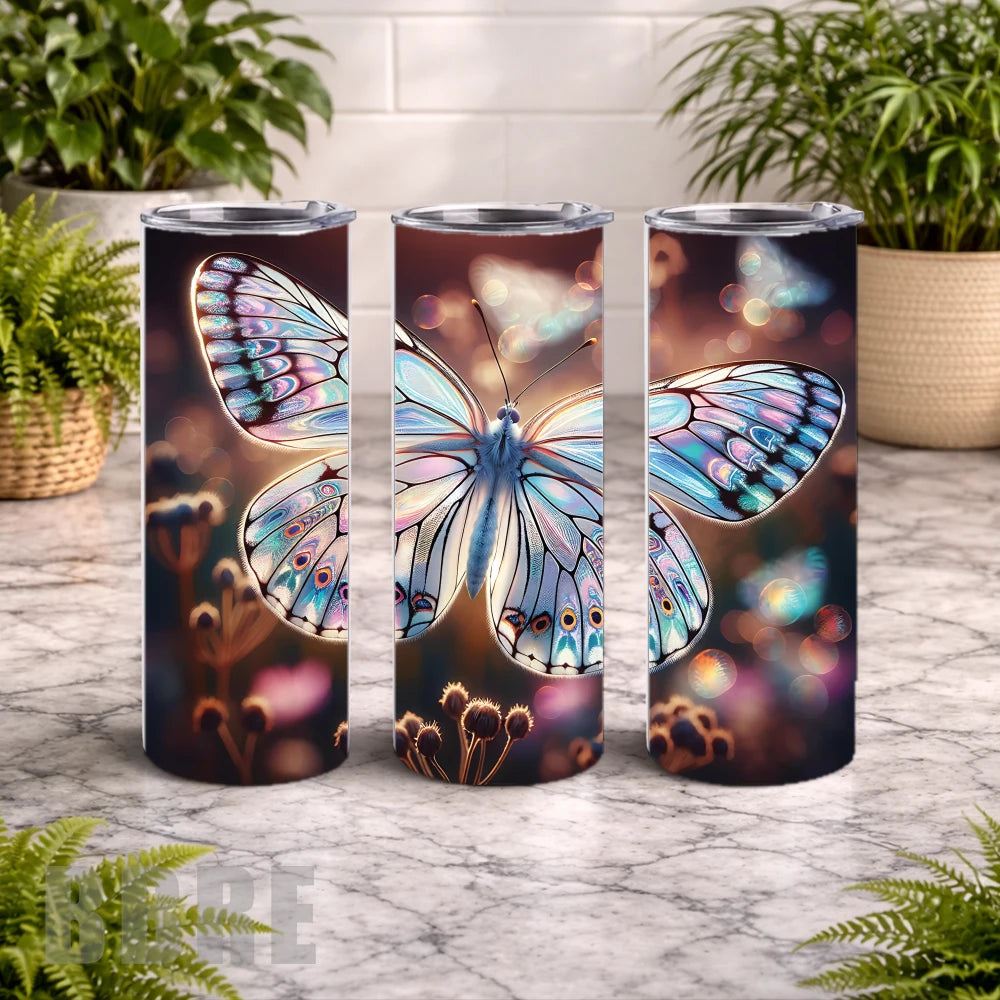 Butterfly Dreams 20 OZ Wrap Mockup