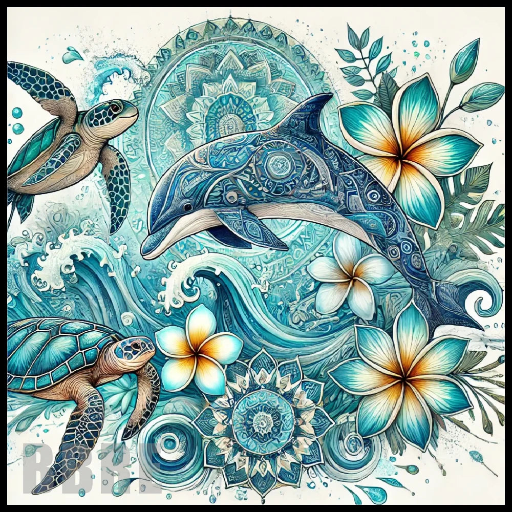 Ocean Life 20 OZ Sublimation Wrap