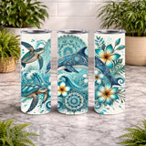 Ocean Life 20 OZ Wrap Mockup