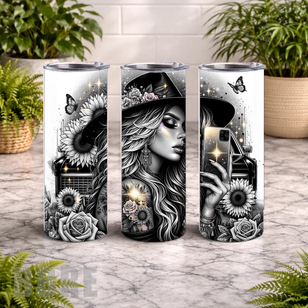 Glamorous Lady 20 OZ Wrap Mockup