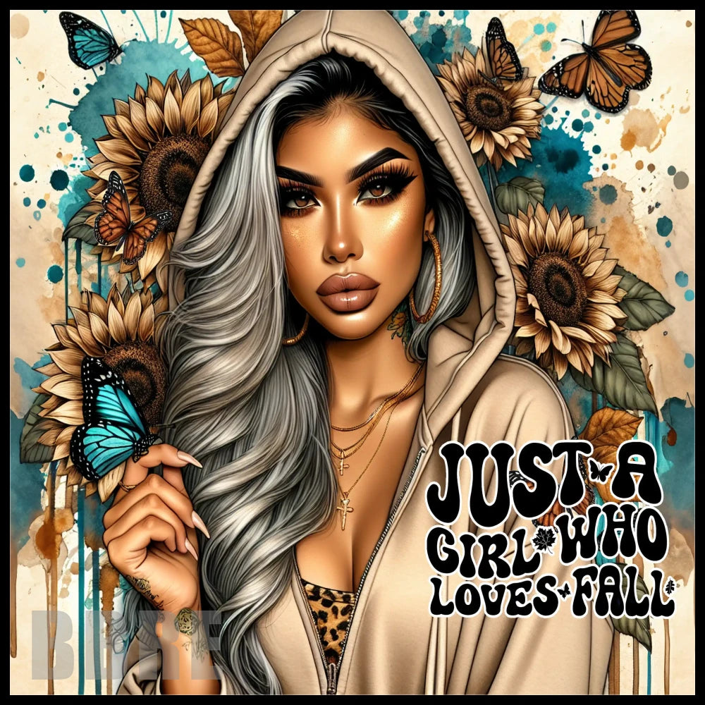 Fall Girl 20 OZ Sublimation Wrap