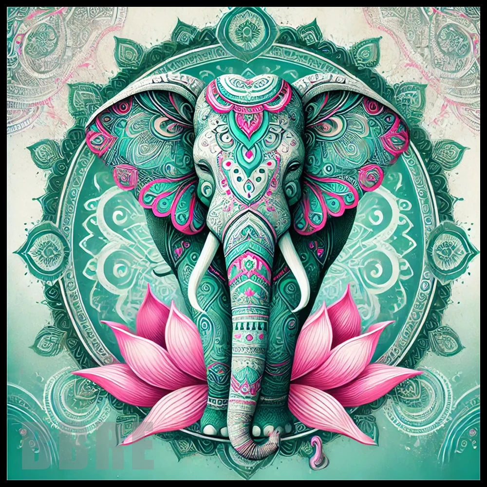 Elephant Mandala 6 20 OZ Sublimation Wrap