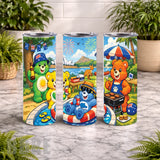 Celebration Bears 20 OZ Wrap Mockup