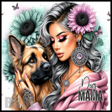Dog Mama 2 20 OZ Sublimation Wrap