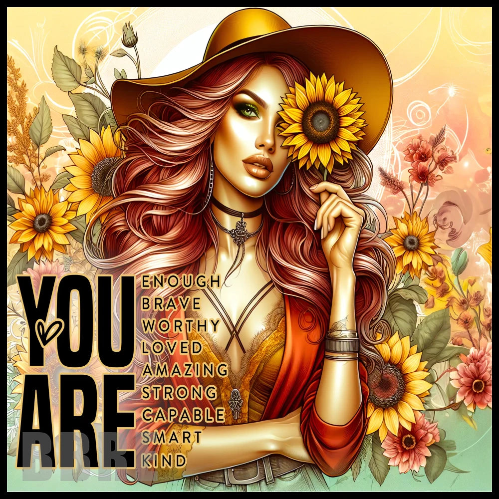 Sunflower Queen 4 20 OZ Sublimation Wrap