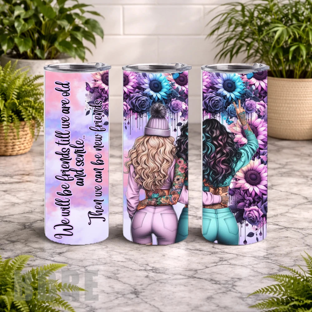 Friendship Art 20 OZ Wrap Mockup