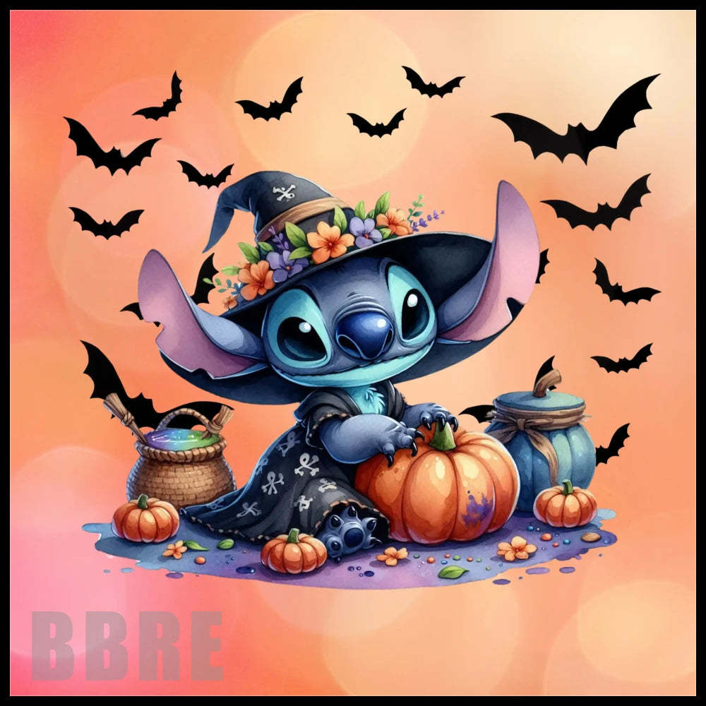 Halloween Stitch 20 OZ Sublimation Wrap