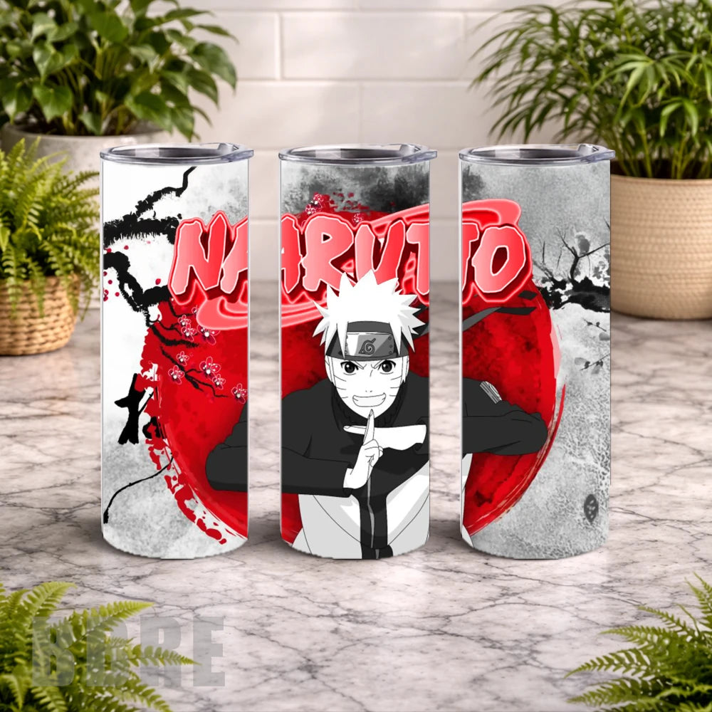 Naruto Tumbler 20 OZ Wrap Mockup