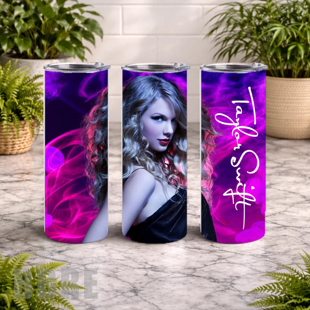 Vibrant Waves 20 OZ Wrap Mockup