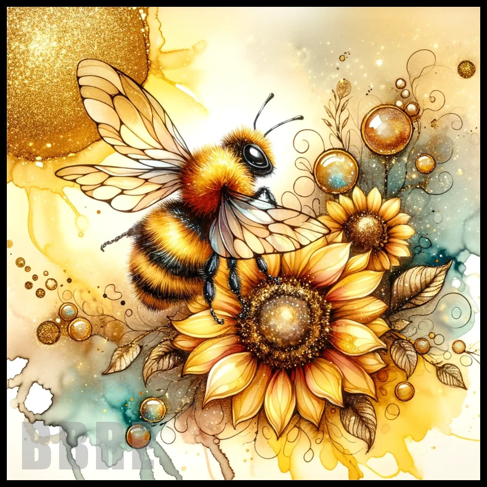 Bee Blossom 2 20 OZ Sublimation Wrap