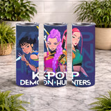 Kpop Demon 20 OZ Wrap Mockup