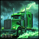 Green Truck 20 OZ Sublimation Wrap