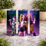 Vibrant Trio 20 OZ Wrap Mockup
