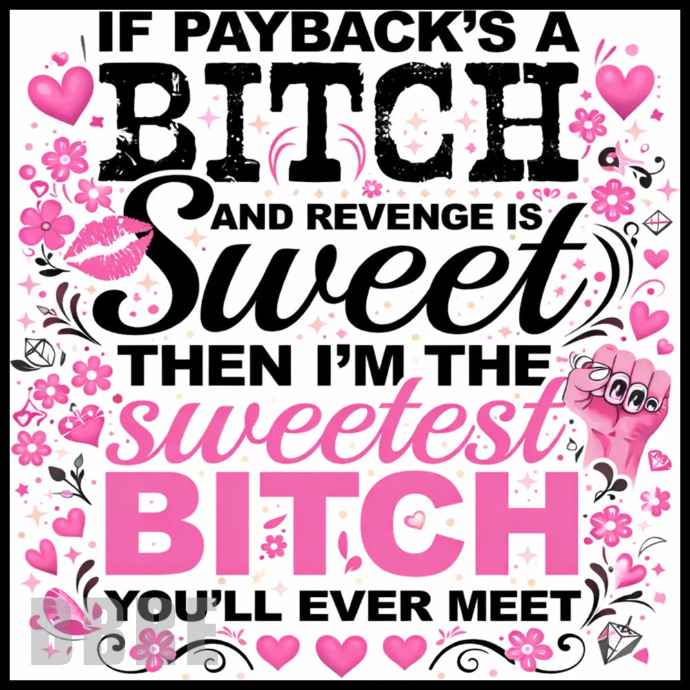 Sweet Revenge 20 OZ Sublimation Wrap