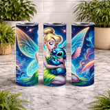 Fairy Friends 20 OZ Wrap Mockup