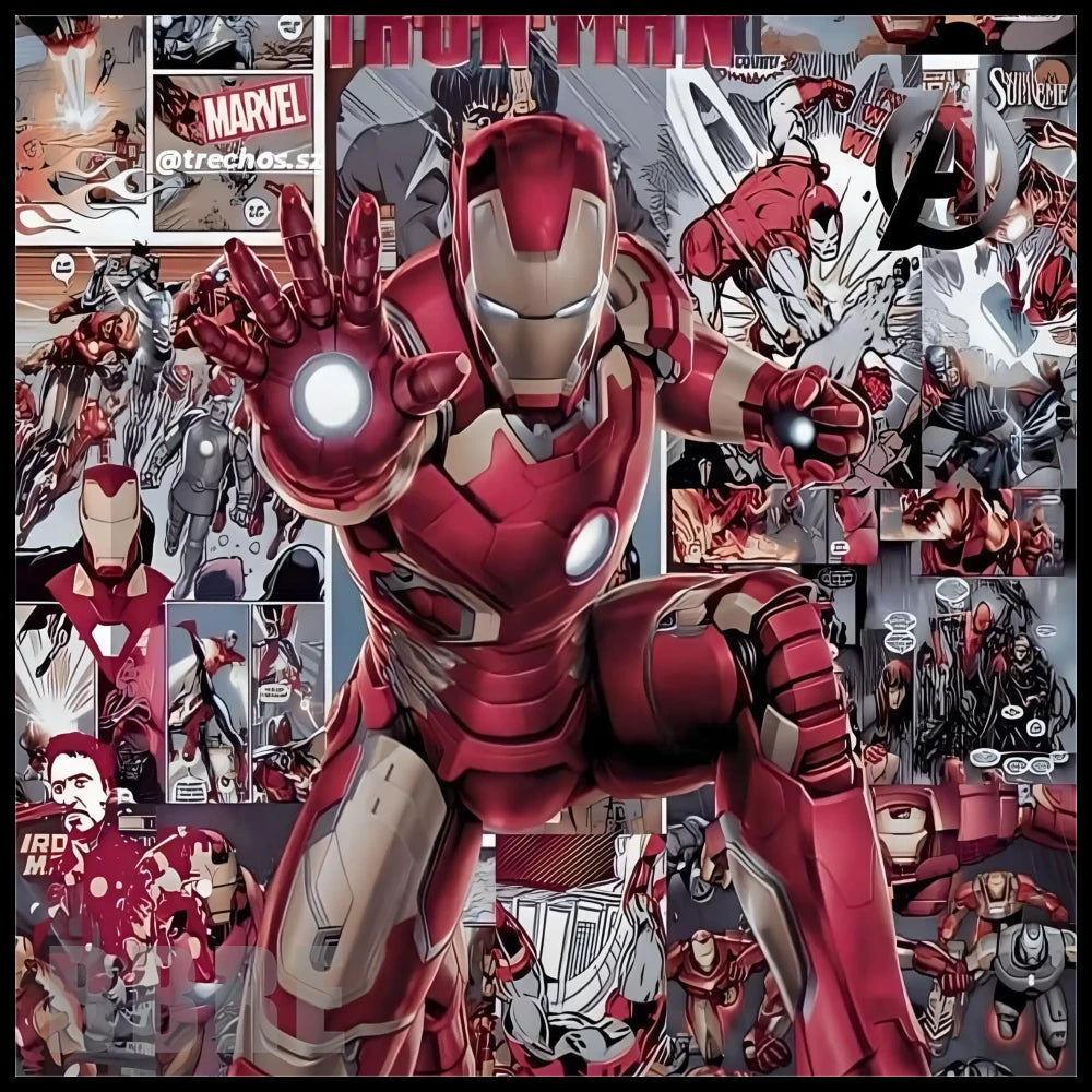 Iron Man 20 OZ Sublimation Wrap