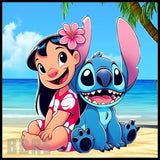 Lilo Stitch 20 OZ Sublimation Wrap