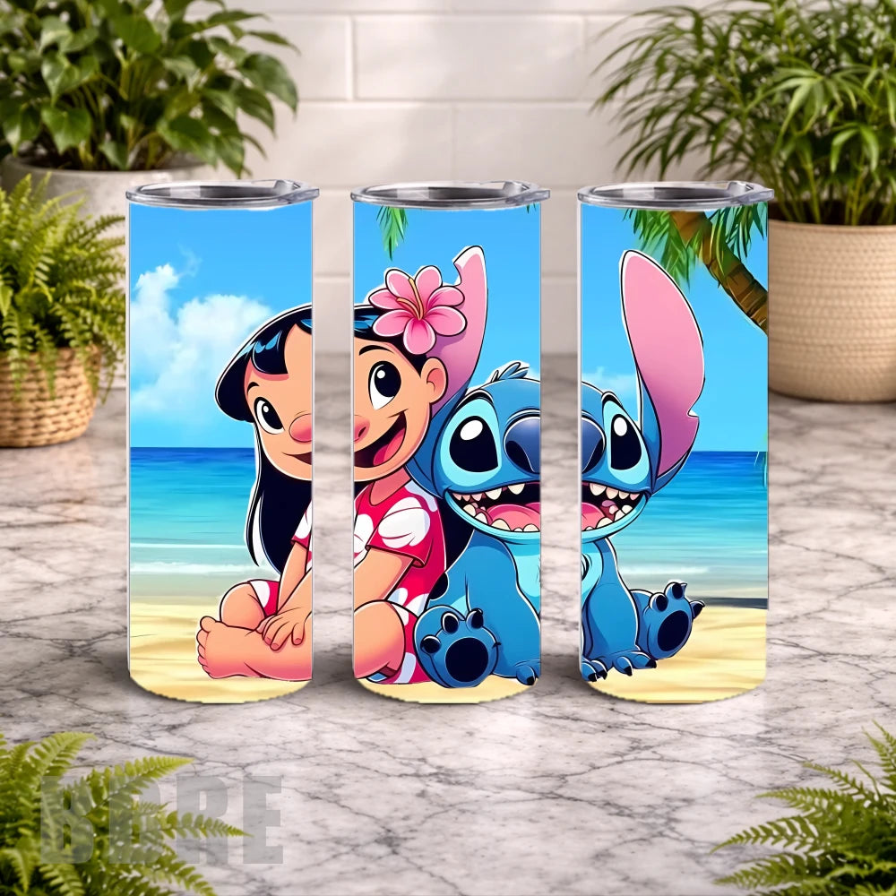 Lilo Stitch 20 OZ Wrap Mockup