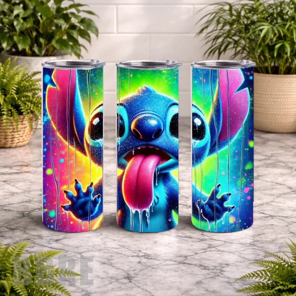 Colorful Stitch 2 20 OZ Wrap Mockup