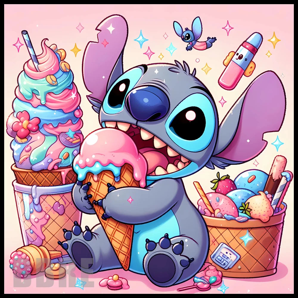 Ice Cream Adventure 20 OZ Sublimation Wrap