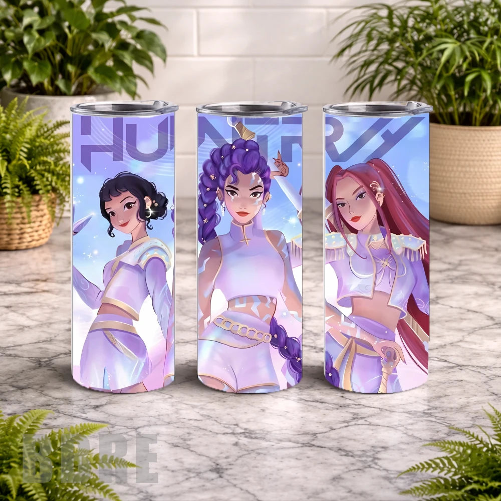 Huntry Trio 20 OZ Wrap Mockup