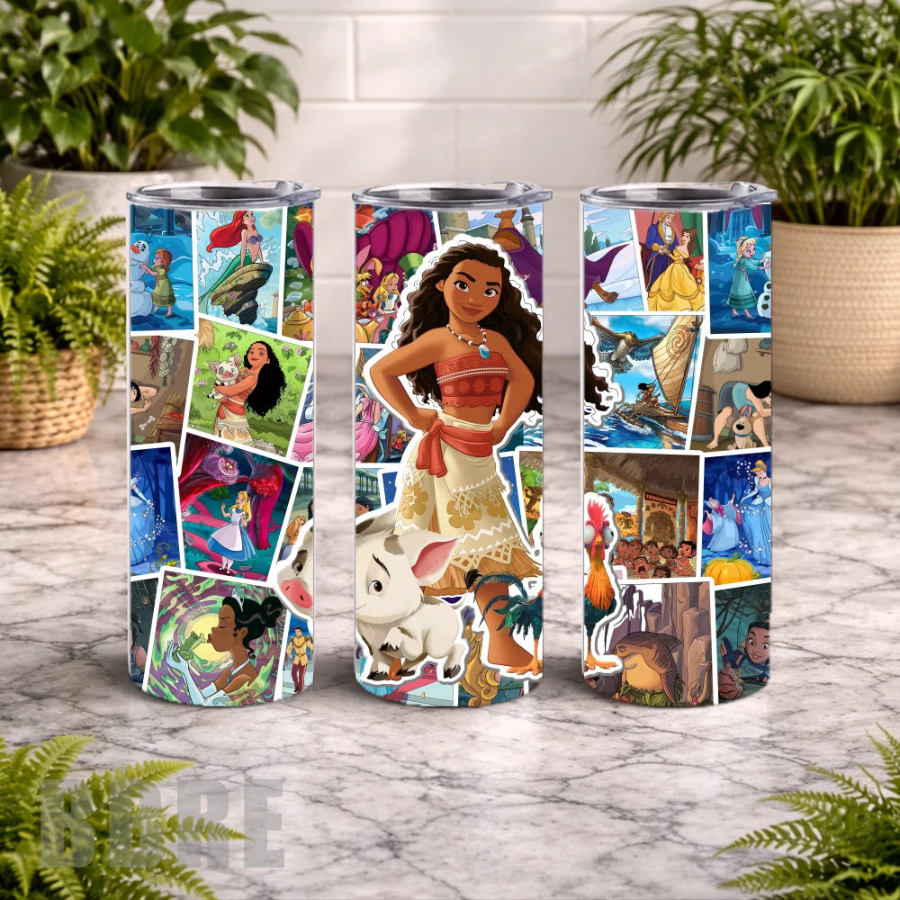 Moana Adventure 20 OZ Wrap Mockup