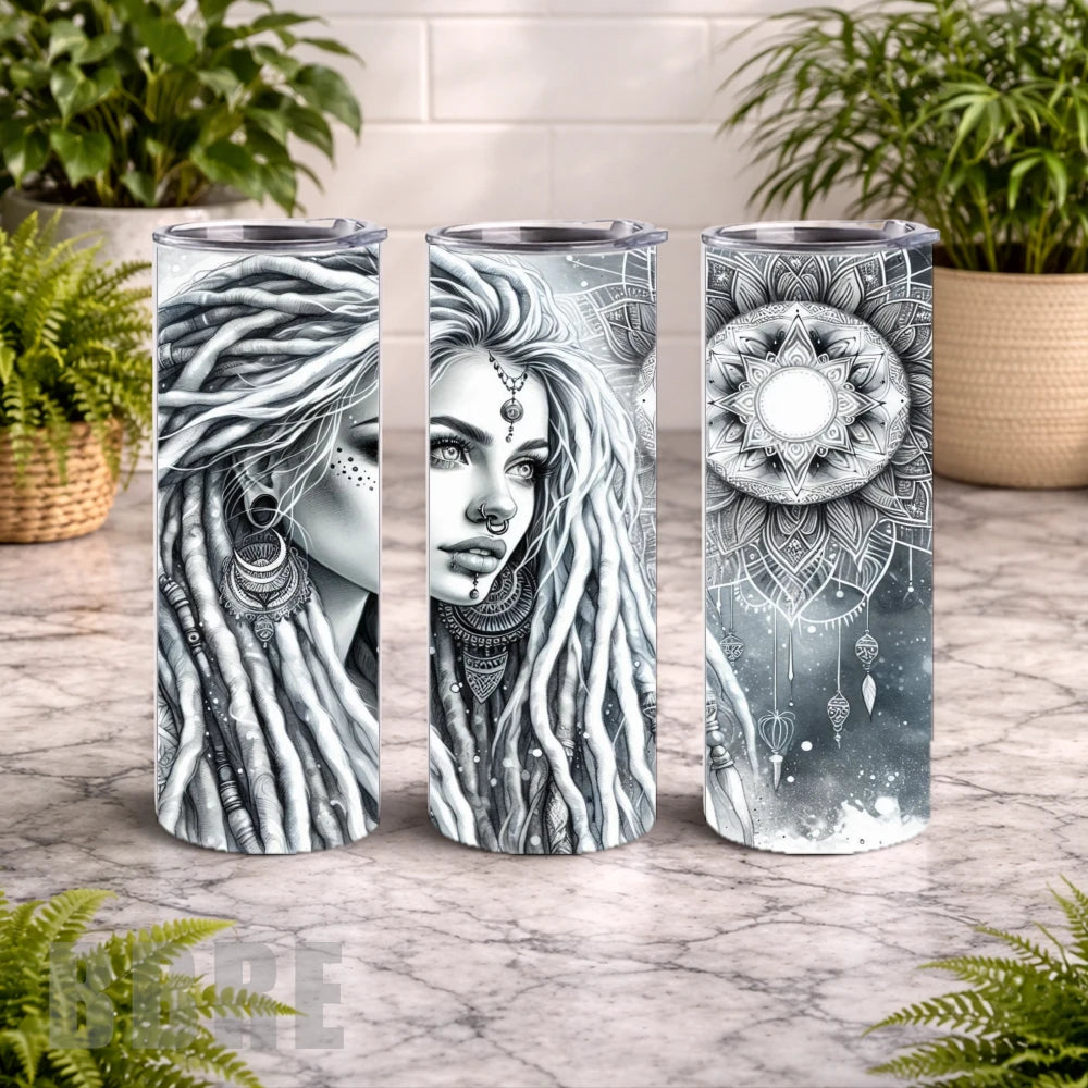 Mystic Dreamer 20 OZ Wrap Mockup