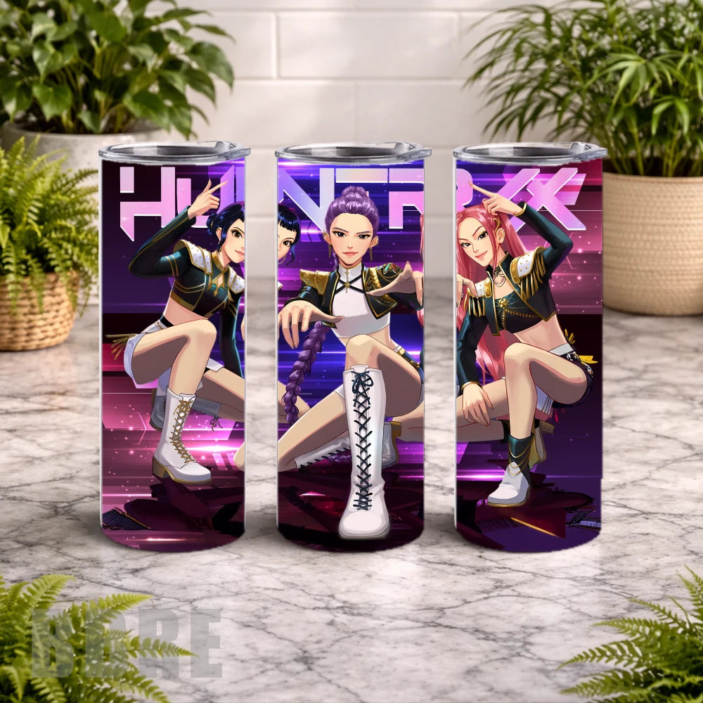 Fierce Trio 20 OZ Wrap Mockup