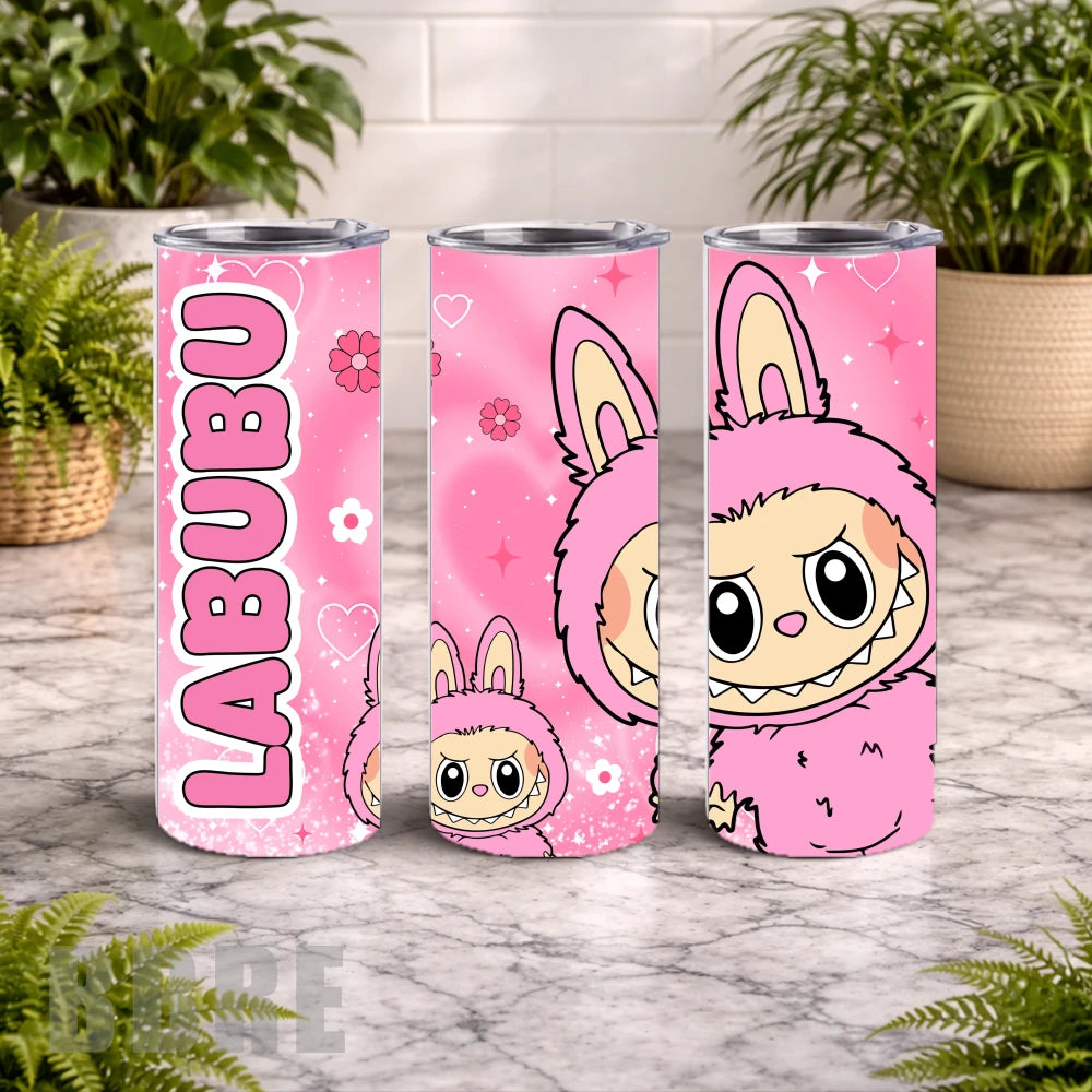 Labubu Bunny 20 OZ Wrap Mockup