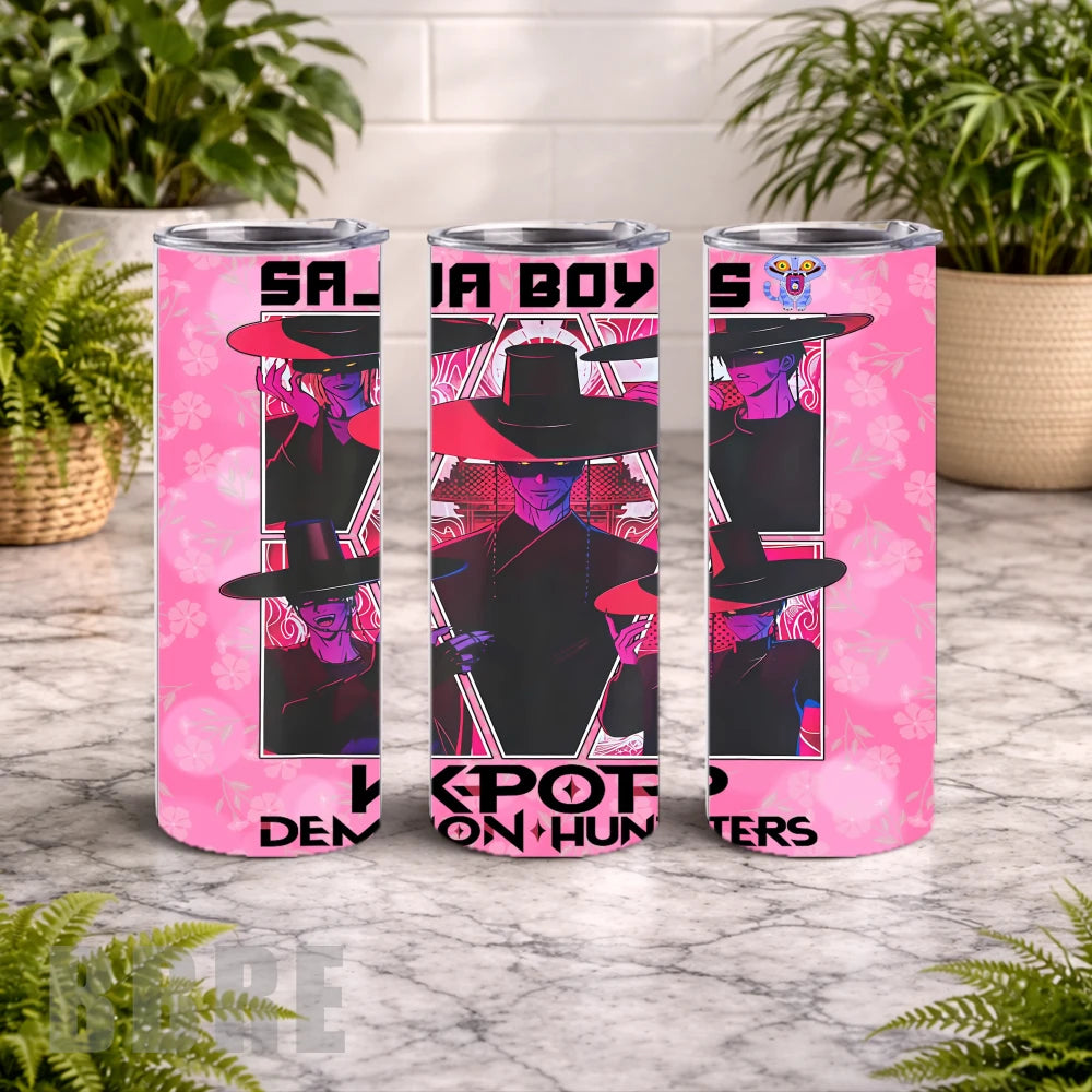 Kpop Demon 3 20 OZ Wrap Mockup