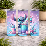 Cute Alien 20 OZ Wrap Mockup