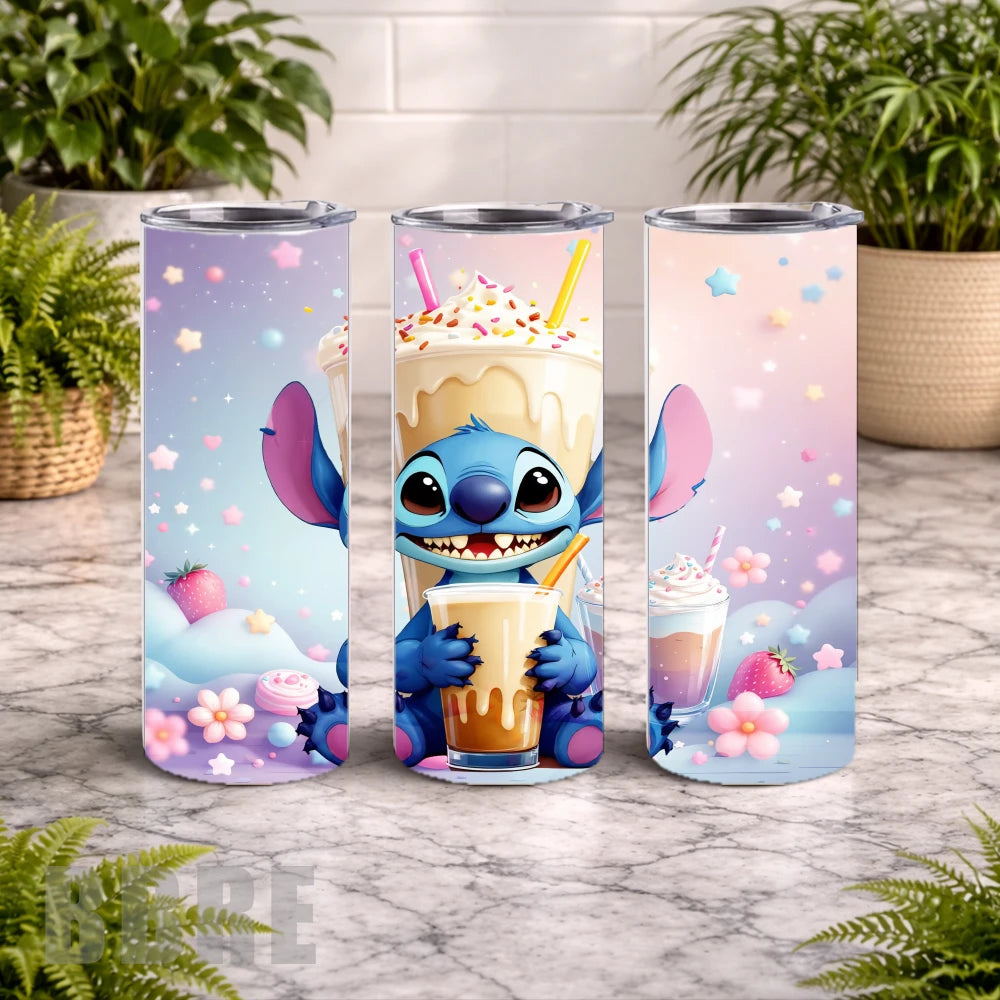 Cute Alien 2 20 OZ Wrap Mockup