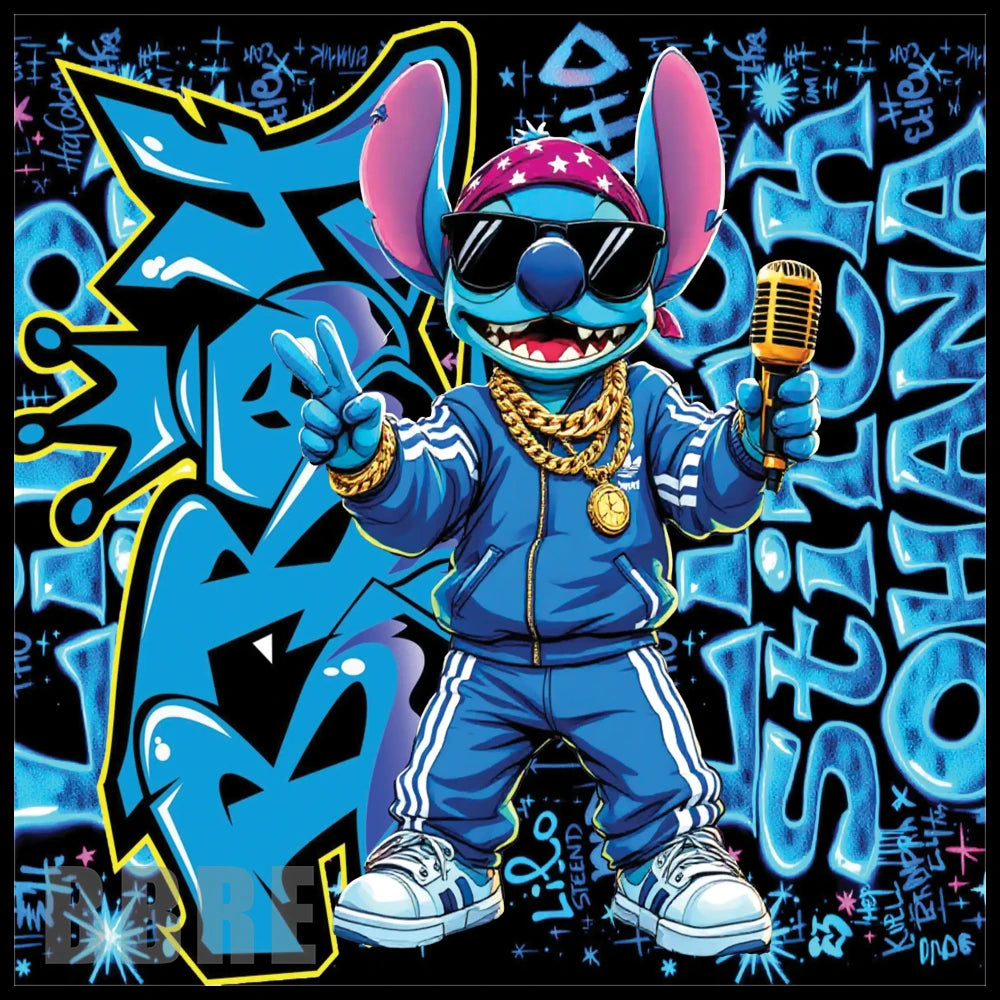 Hip Hop Stitch 20 OZ Sublimation Wrap