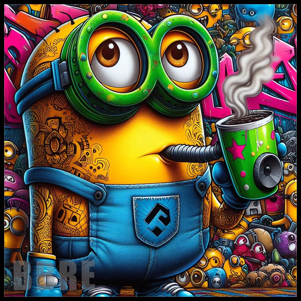 Minion Tumbler 20 OZ Sublimation Wrap