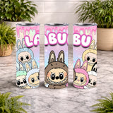 Labubu Tumbler 20 OZ Wrap Mockup