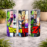 Dragon Ball 20 OZ Wrap Mockup