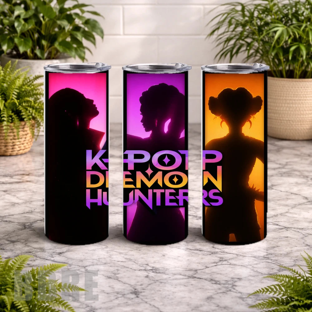 Kpop Demon Hunters 2 20 OZ Wrap Mockup