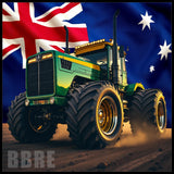 Tractor Flag 20 OZ Sublimation Wrap