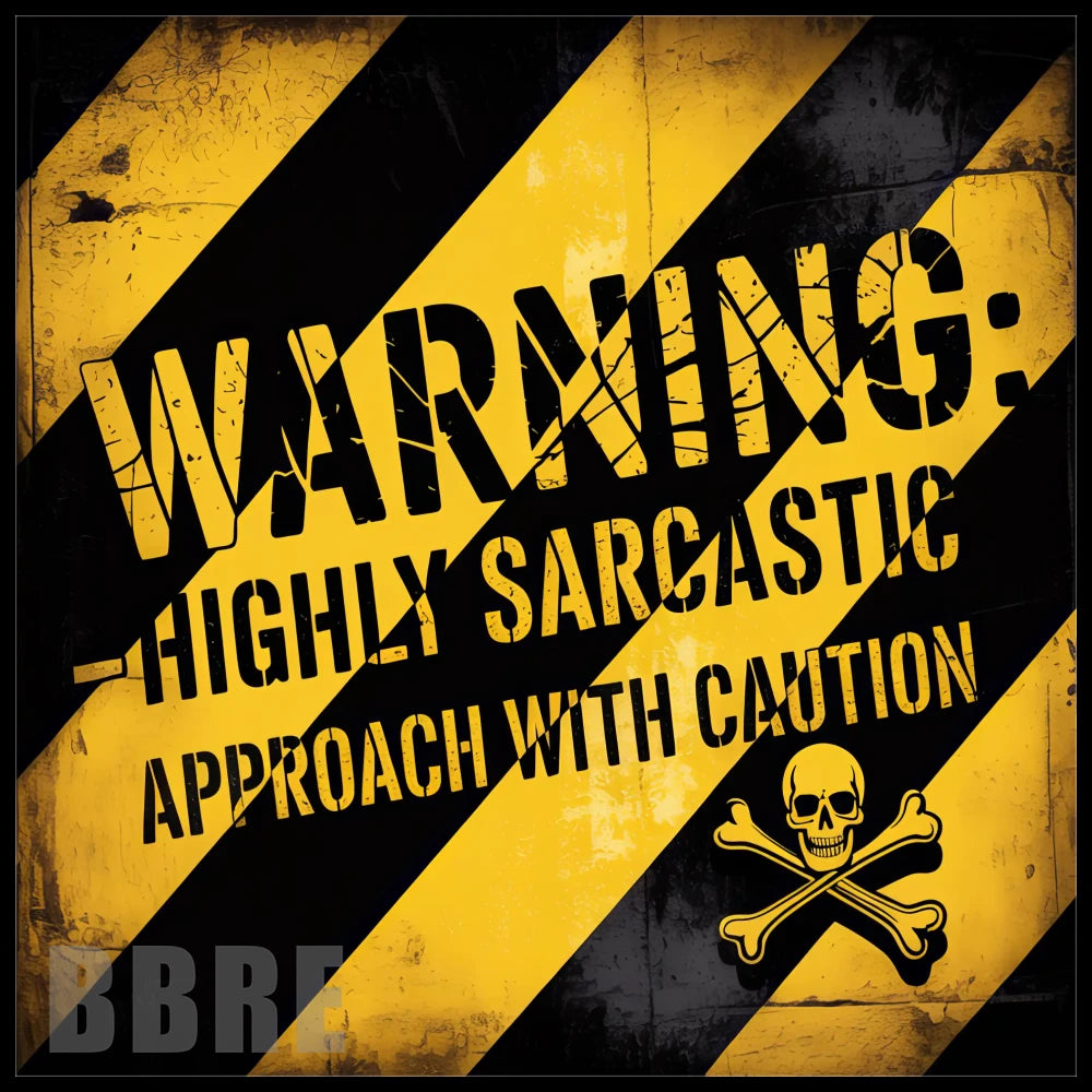 Caution Skull 20 OZ Sublimation Wrap