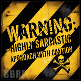 Caution Skull 20 OZ Sublimation Wrap