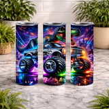 Dino Truck 20 OZ Wrap Mockup