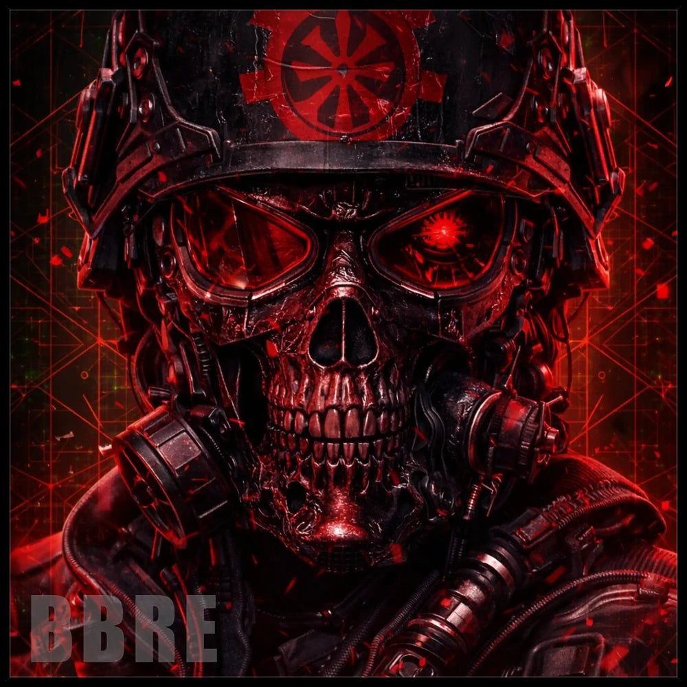Red Skull 20 OZ Sublimation Wrap