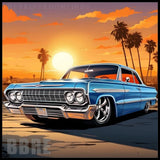 Classic Car 20 OZ Sublimation Wrap