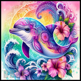 Dolphin Paradise 2 20 OZ Sublimation Wrap