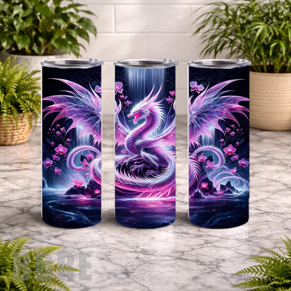 Mythical Dragon 20 OZ Wrap Mockup