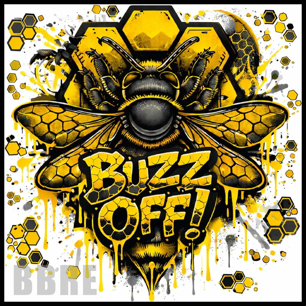 Buzz Off Bee 20 OZ Sublimation Wrap