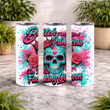 Queen Skull 20 OZ Wrap Mockup