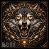 Fierce Wolf 20 OZ Sublimation Wrap