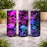 Skull Roses 5 20 OZ Wrap Mockup