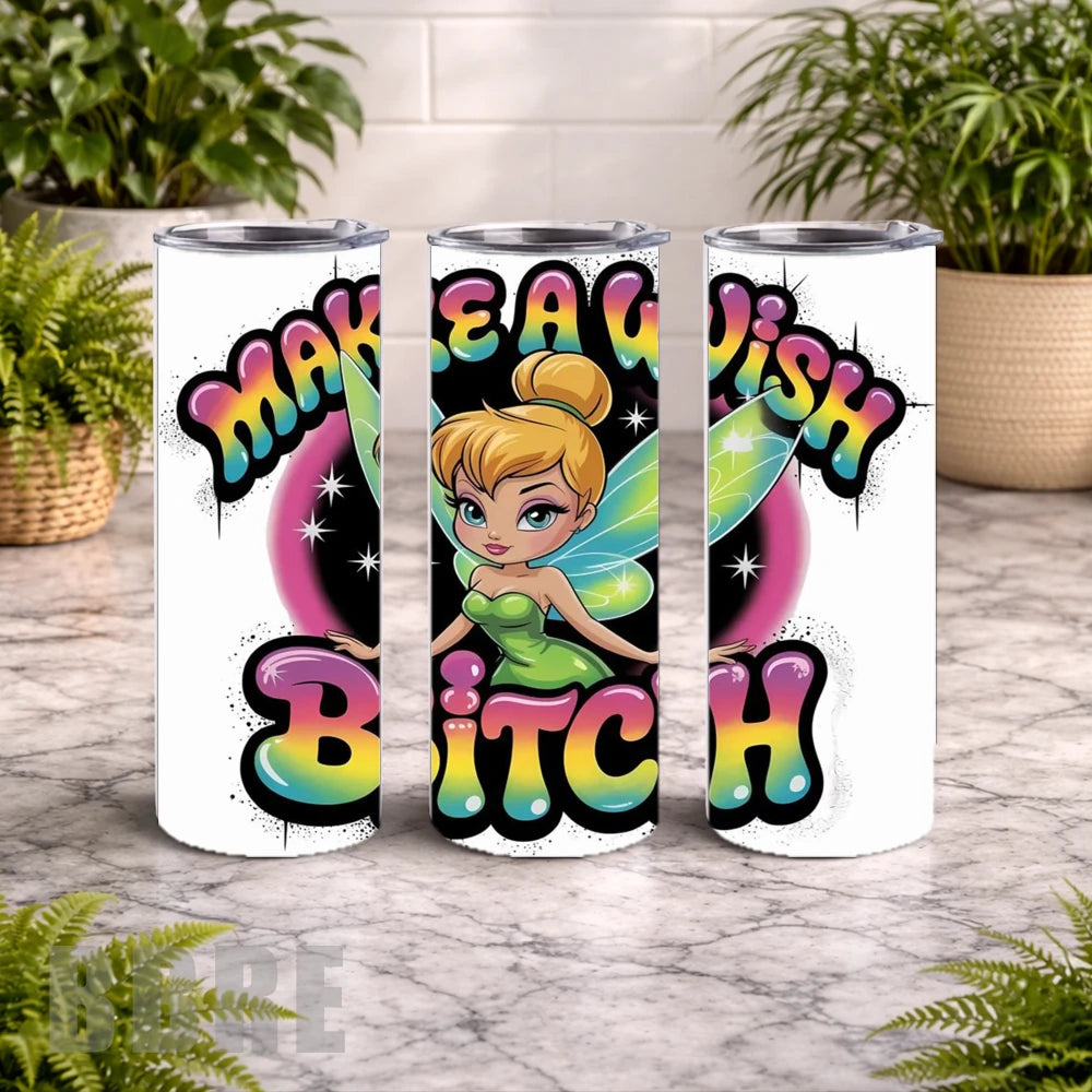 Fairy Wish 20 OZ Wrap Mockup